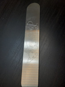 Engraved Metal Bracelet