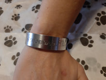 Load image into Gallery viewer, Engraved Metal Bracelet