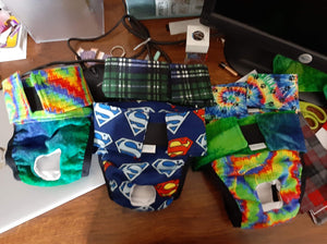 Padded Doggie Diapers