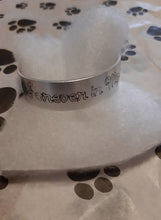 Load image into Gallery viewer, Engraved Metal Bracelet