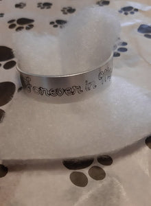 Engraved Metal Bracelet