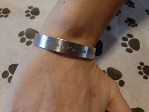 Engraved Metal Bracelet